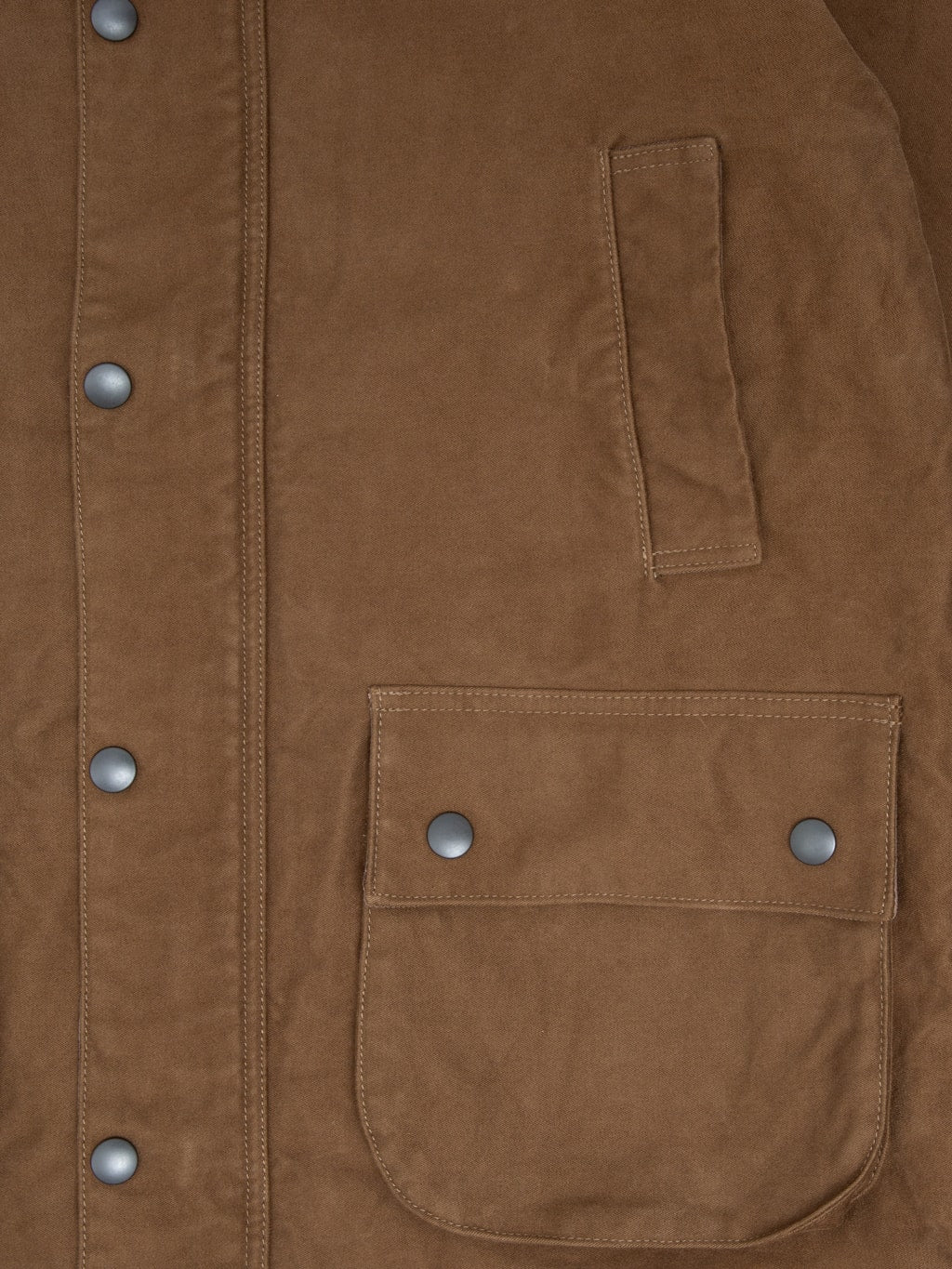 FOB Factory F2361 Moleskin Riding Jacket Brown