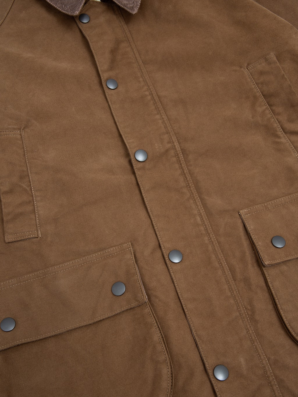 FOB Factory F2361 Moleskin Riding Jacket Brown
