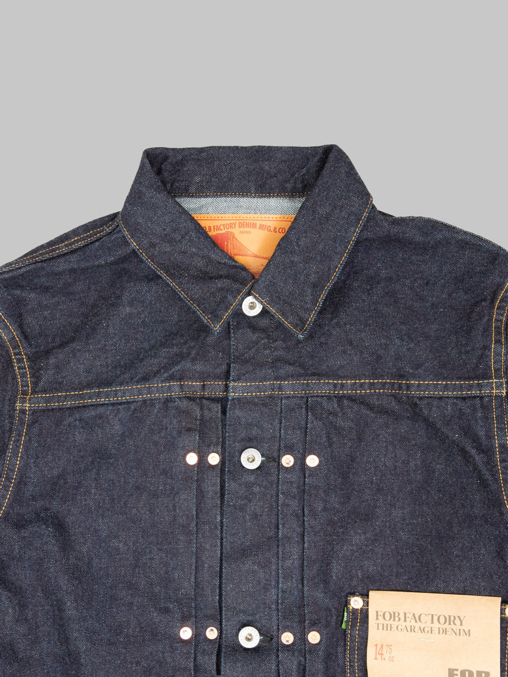 FOB Factory F2432 Garage Selvedge Denim Jacket