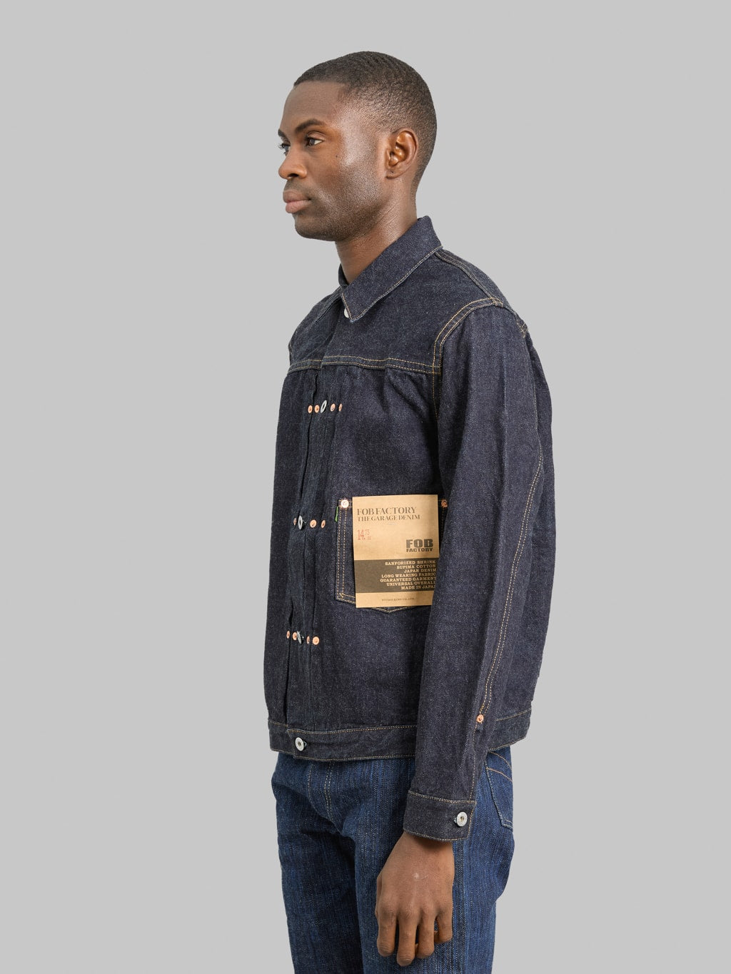FOB Factory F2432 Garage Selvedge Denim Jacket