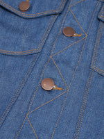 freenote cloth classic denim jacket vintage blue denim needle details
