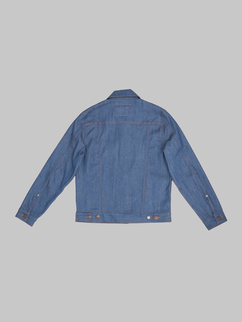 freenote cloth classic denim jacket vintage blue denim back