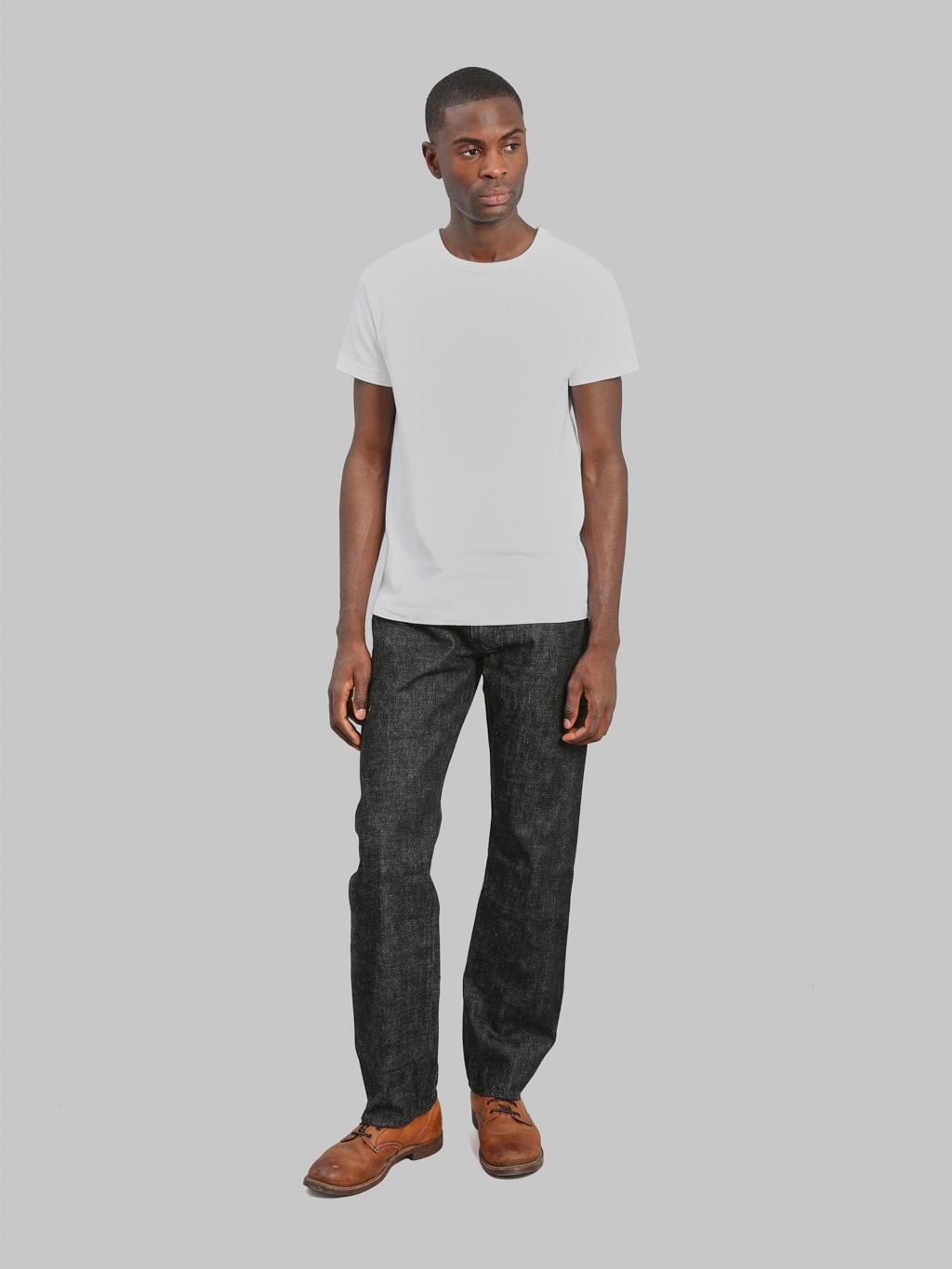 Fullcount 1101BK 13.7oz Regular Straight Black Zimbabwe Cotton 