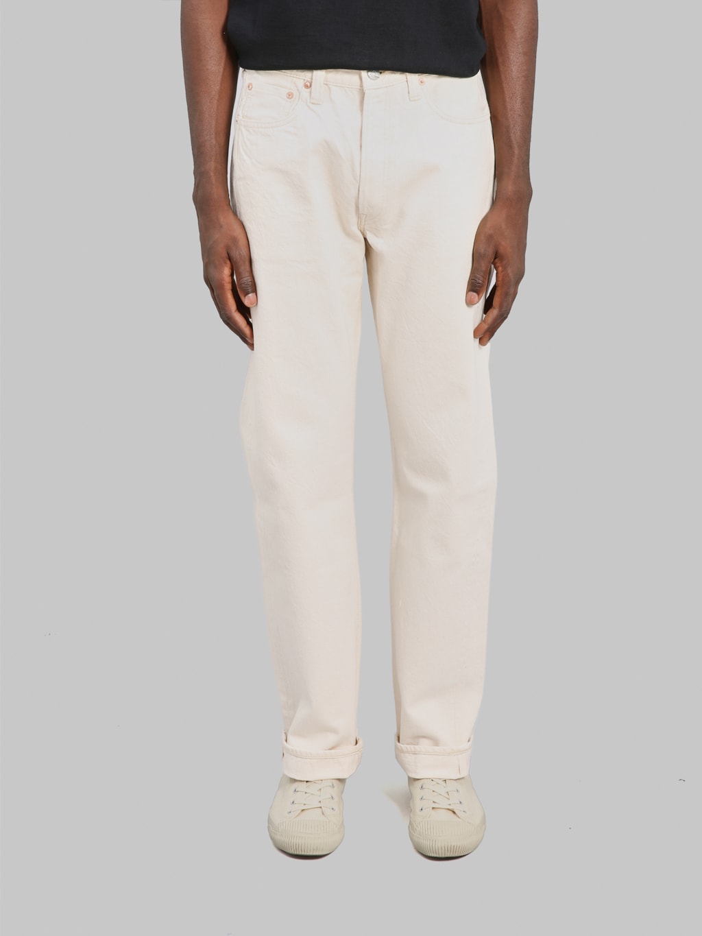 Fullcount 1101EC 13oz Ecru Selvedge Regular Straight Jeans