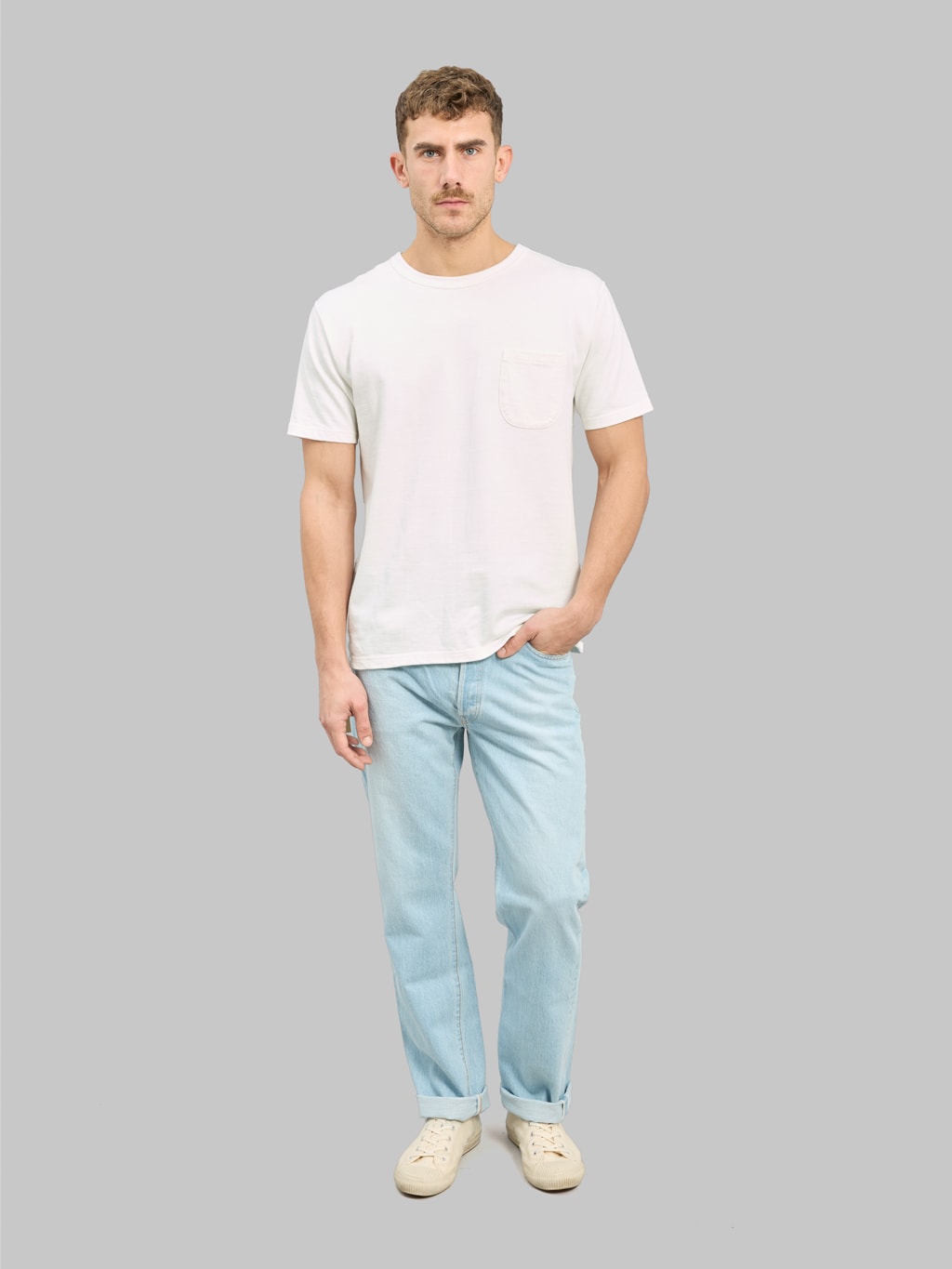 Fullcount 1102-PBA “Paris By Air” 13.7oz Regular Straight Jeans