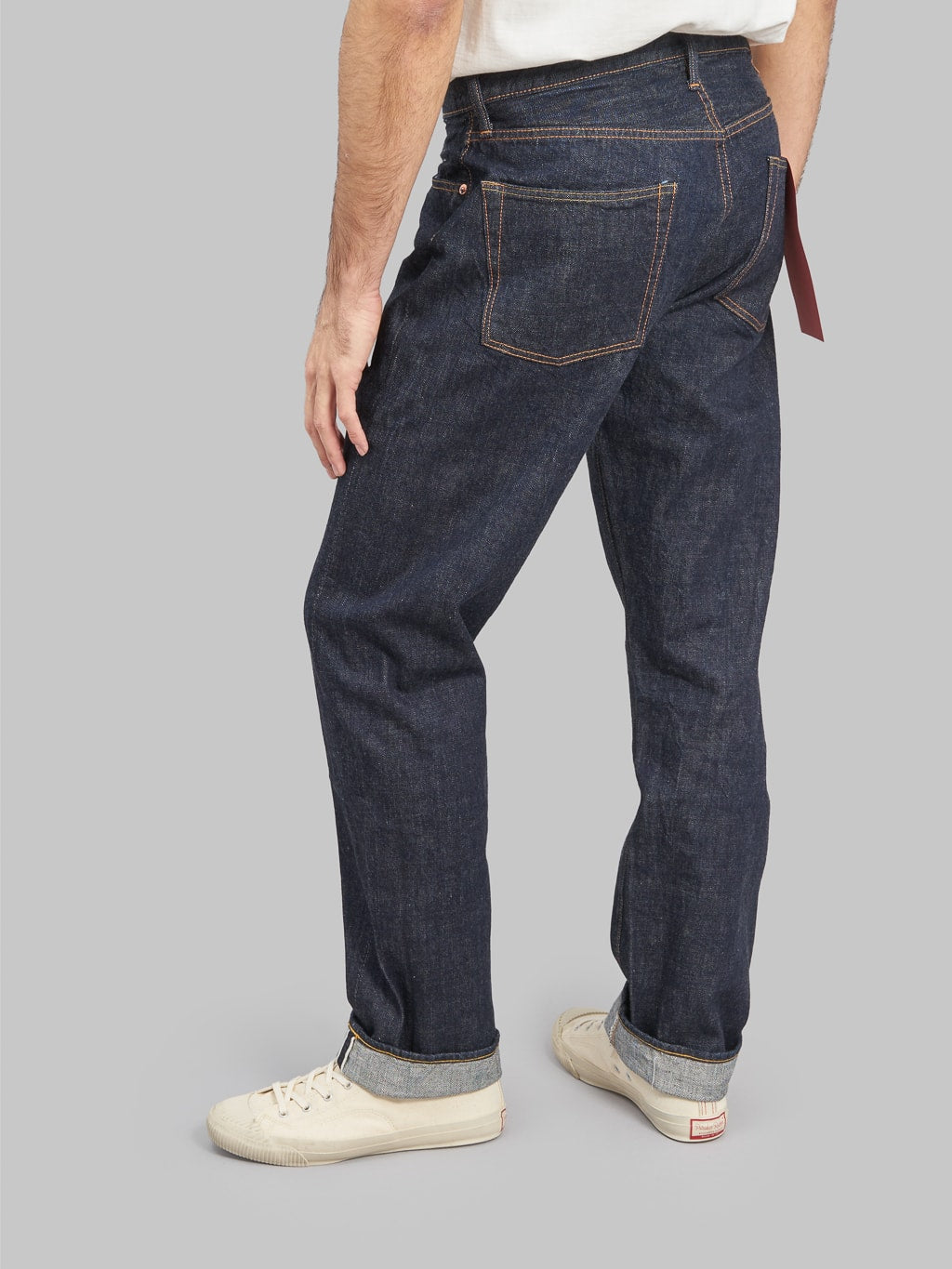 fullcount 1103 clean straight selvedge denim jeans fitting