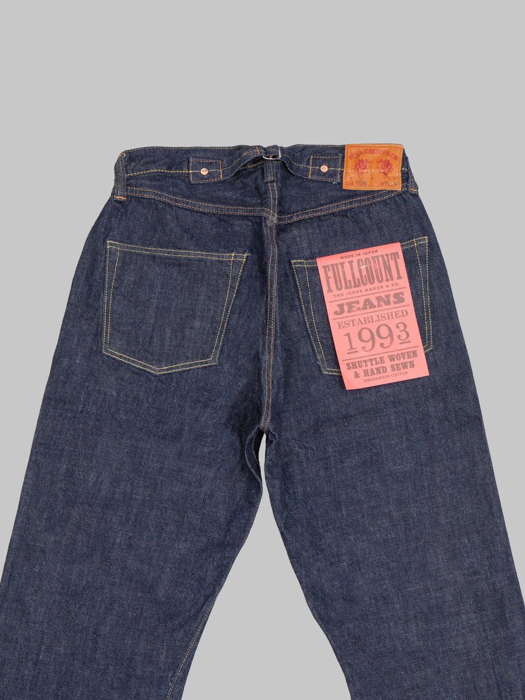 Fullcount 1136 13.7oz 1937 Wide Straight Jeans