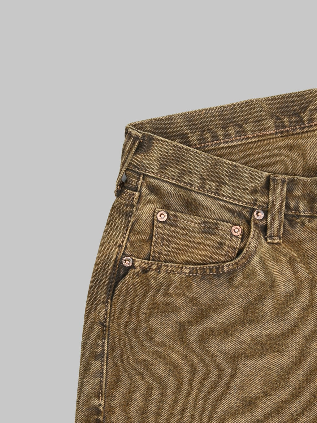 Fullcount 1137CA 13.7 Duke Denim 3 Canvas Super Wide Straight Jeans - Redcast Heritage Co.