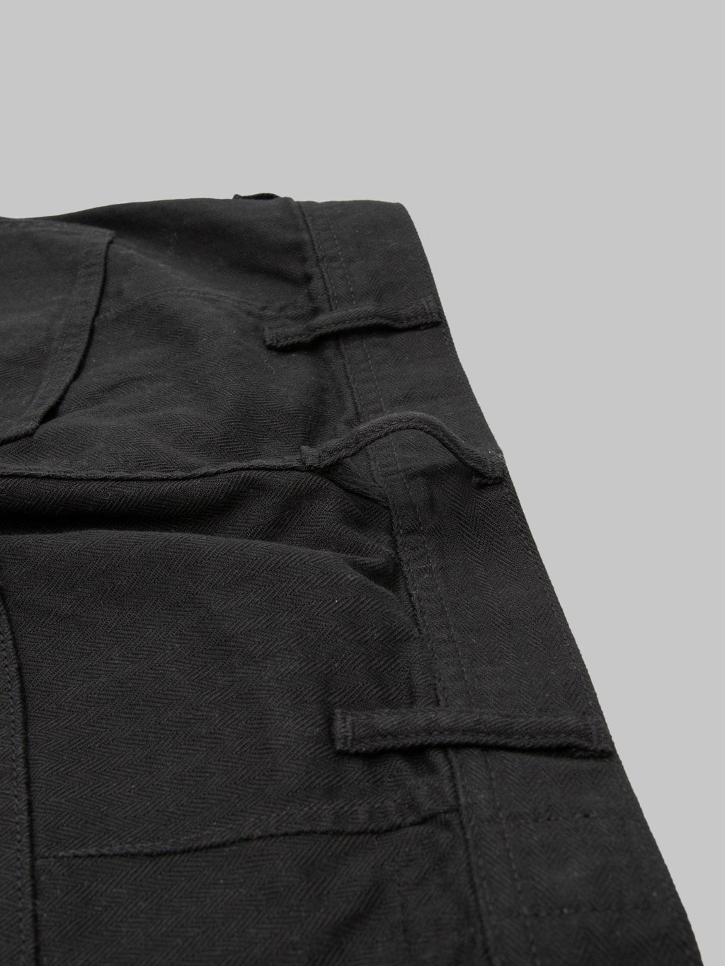 Fullcount 1141-2 USN Herringbone Seamen’s Trousers Black