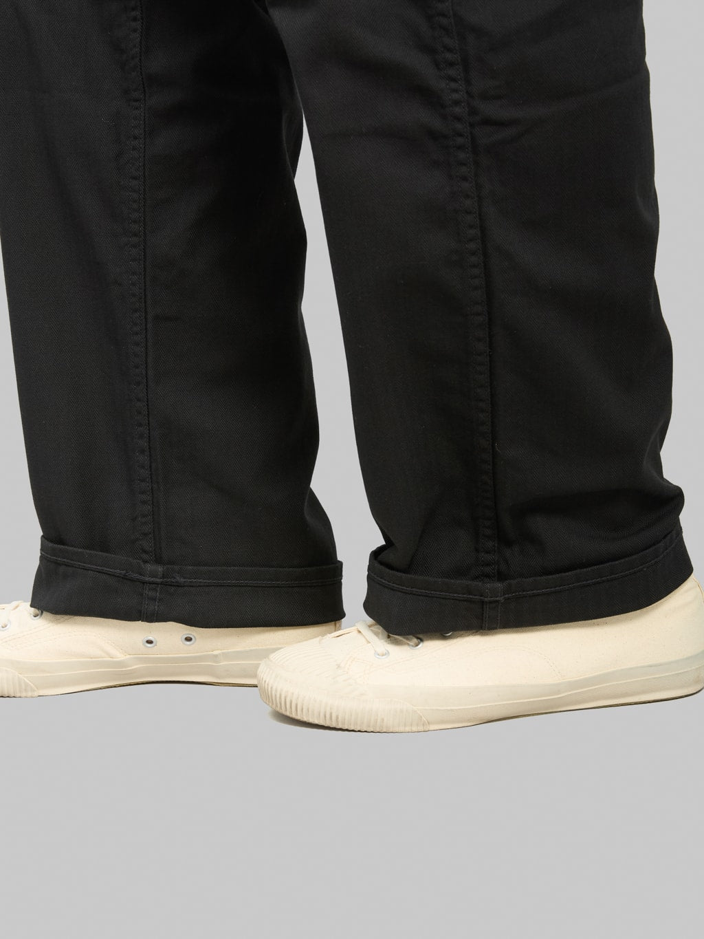 Fullcount 1141-2 USN Herringbone Seamen’s Trousers Black