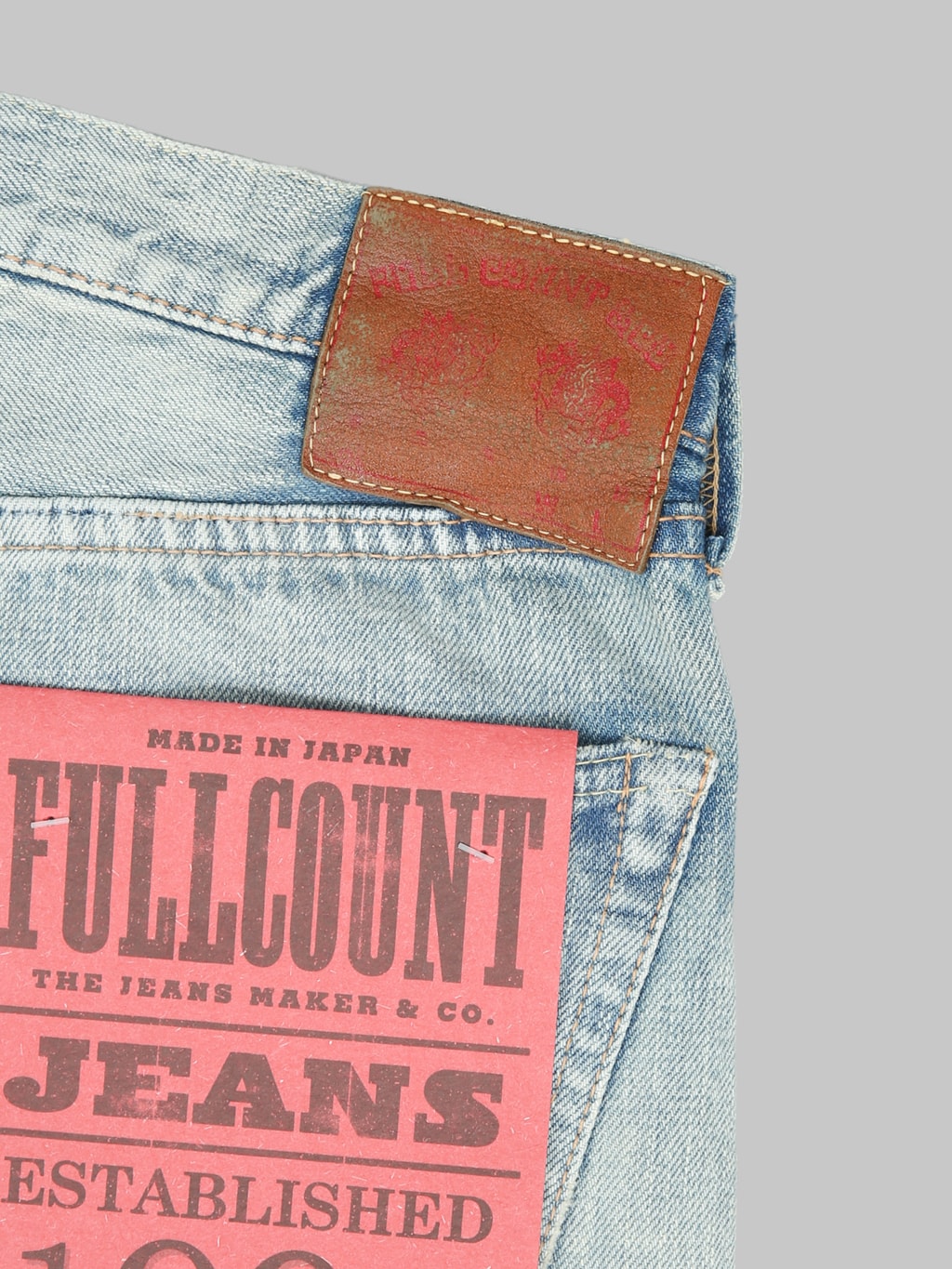 Fullcount 1354-1101 13.7oz Santa Monica Regular Straight Jeans