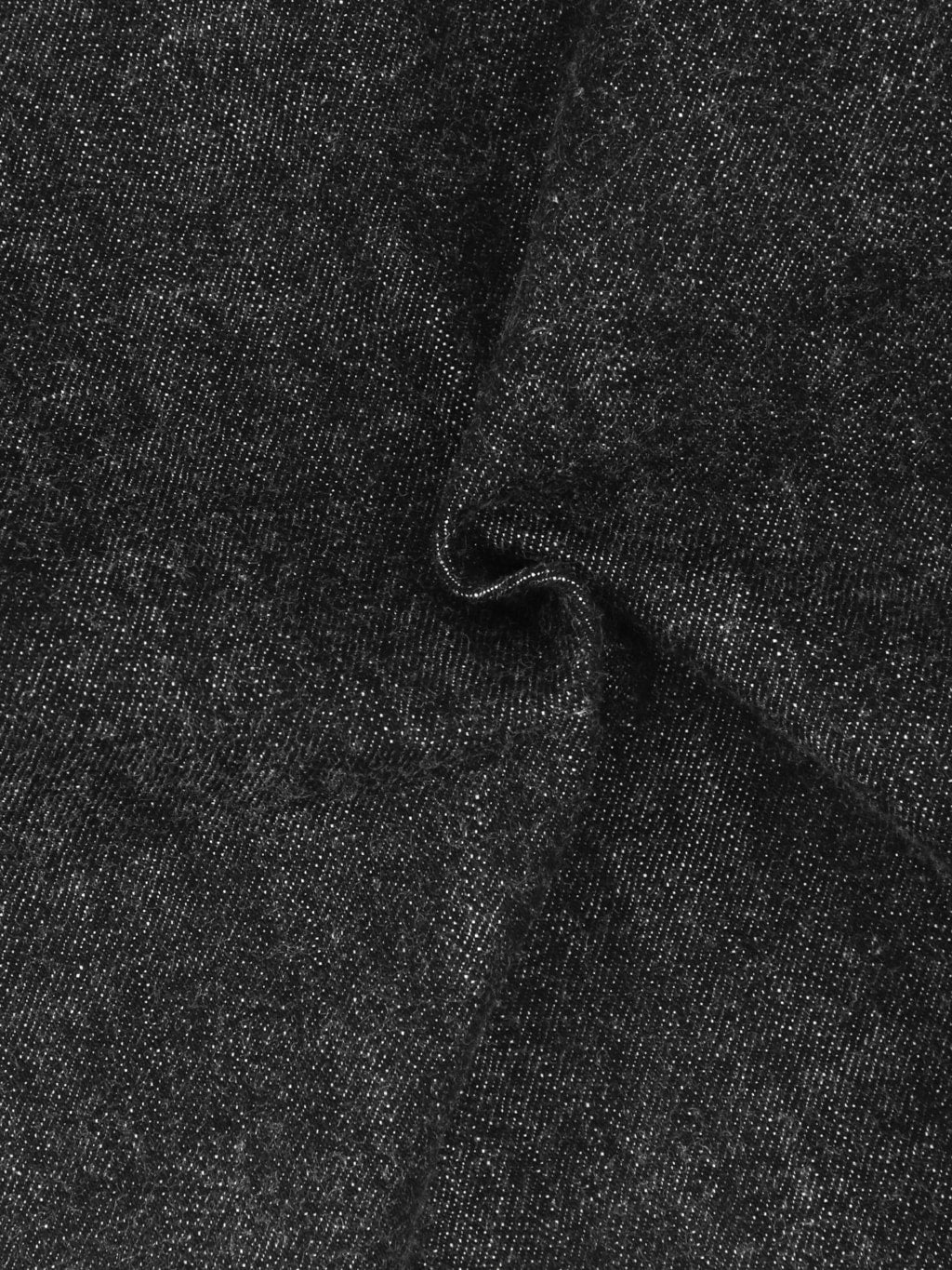 Fullcount 2102BK Type 2 Black Denim Jacket texture