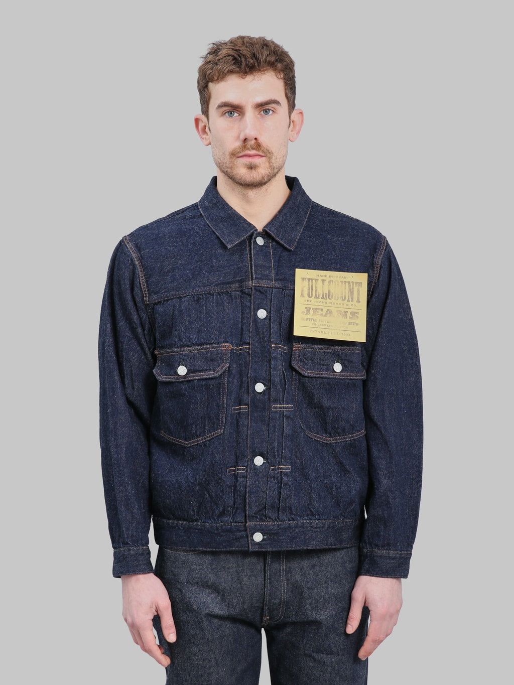 ジャケット・アウター FULLCOUNT Denim Jacket (Super Smooth) Fullcount 2102SSW 11.5oz Type II Denim Jacket Japan Super Smooth