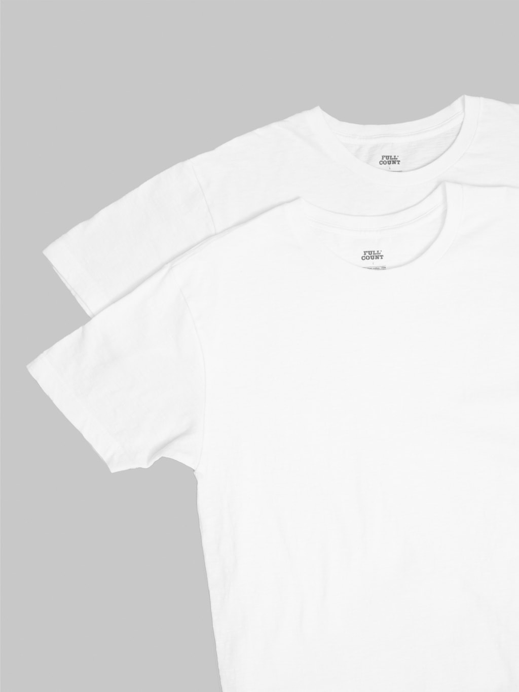 Fullcount 5503 TShirt White 2 Pack slubby texture