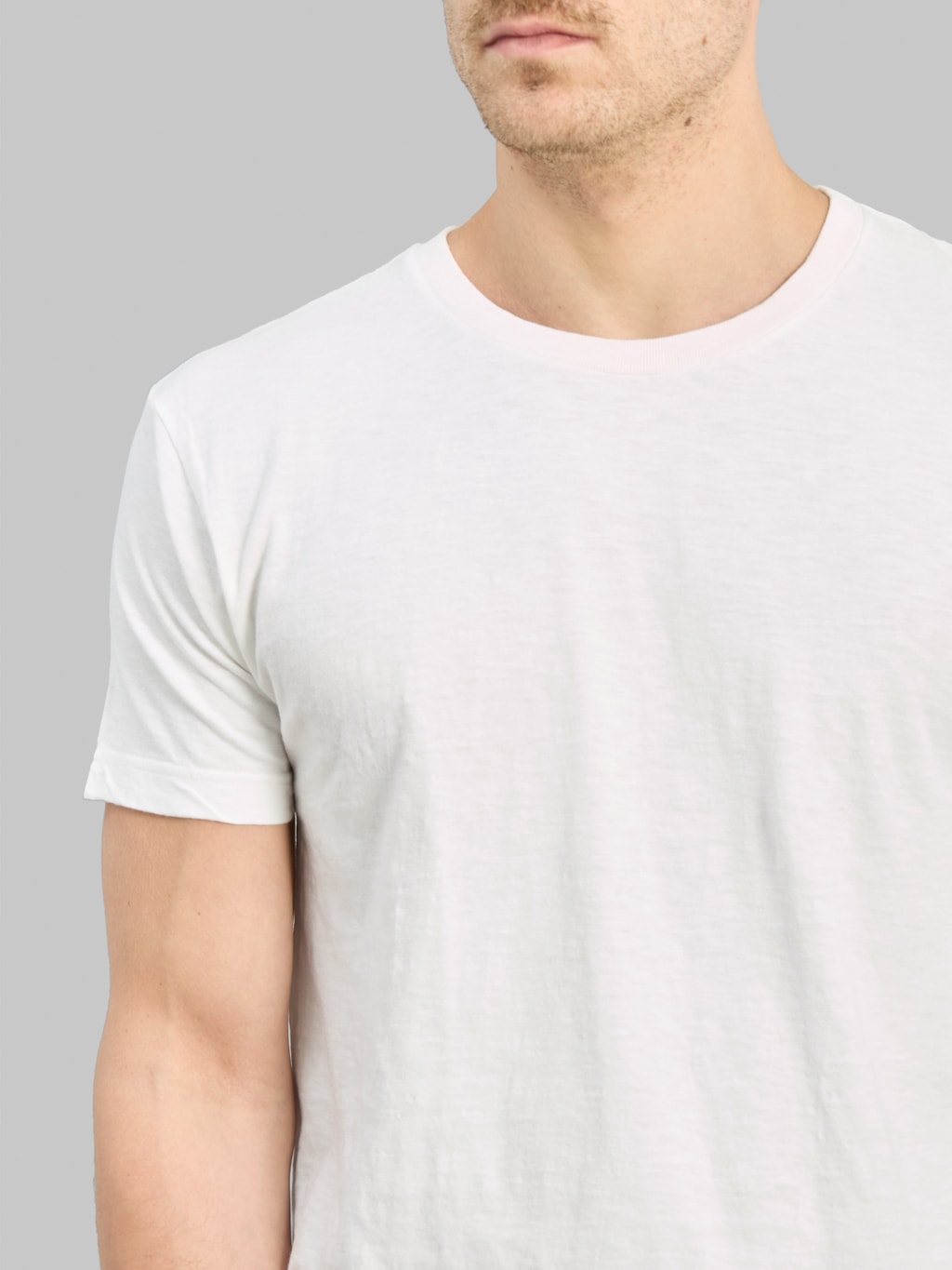 Fullcount 5503 TShirt White 2 Pack chest