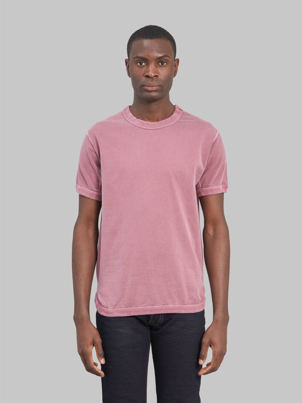 Fullcount 5222 Flat Seam Heavyweight T-Shirt Burgundy