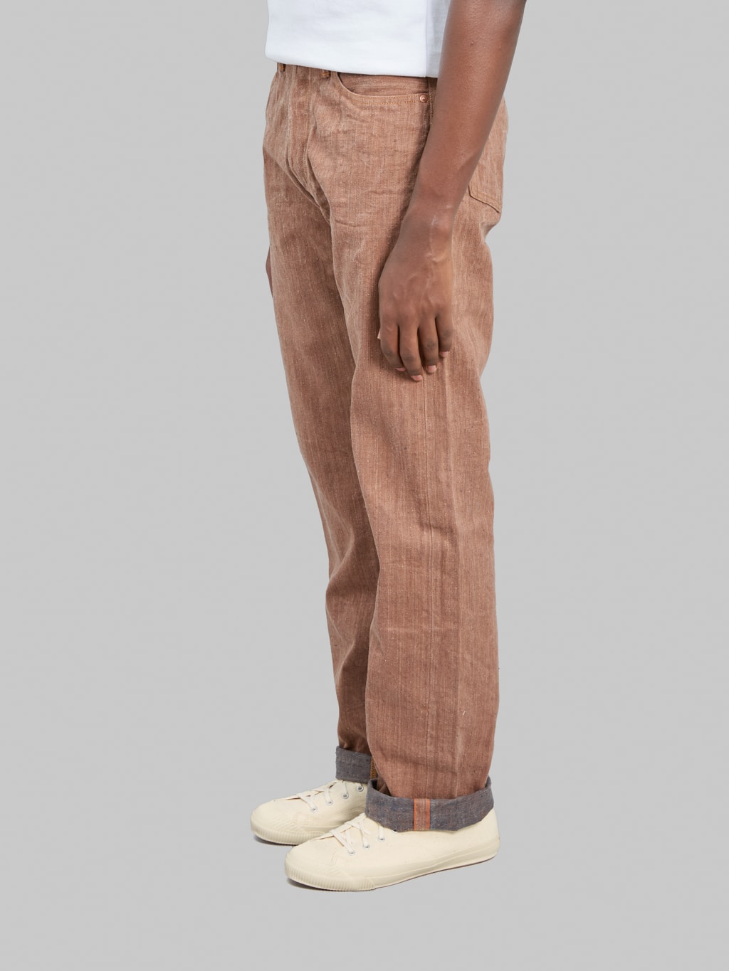 Graph Zero 13oz "Natural Dyeing Kakishibu x Aizome" Regular Straight Jeans