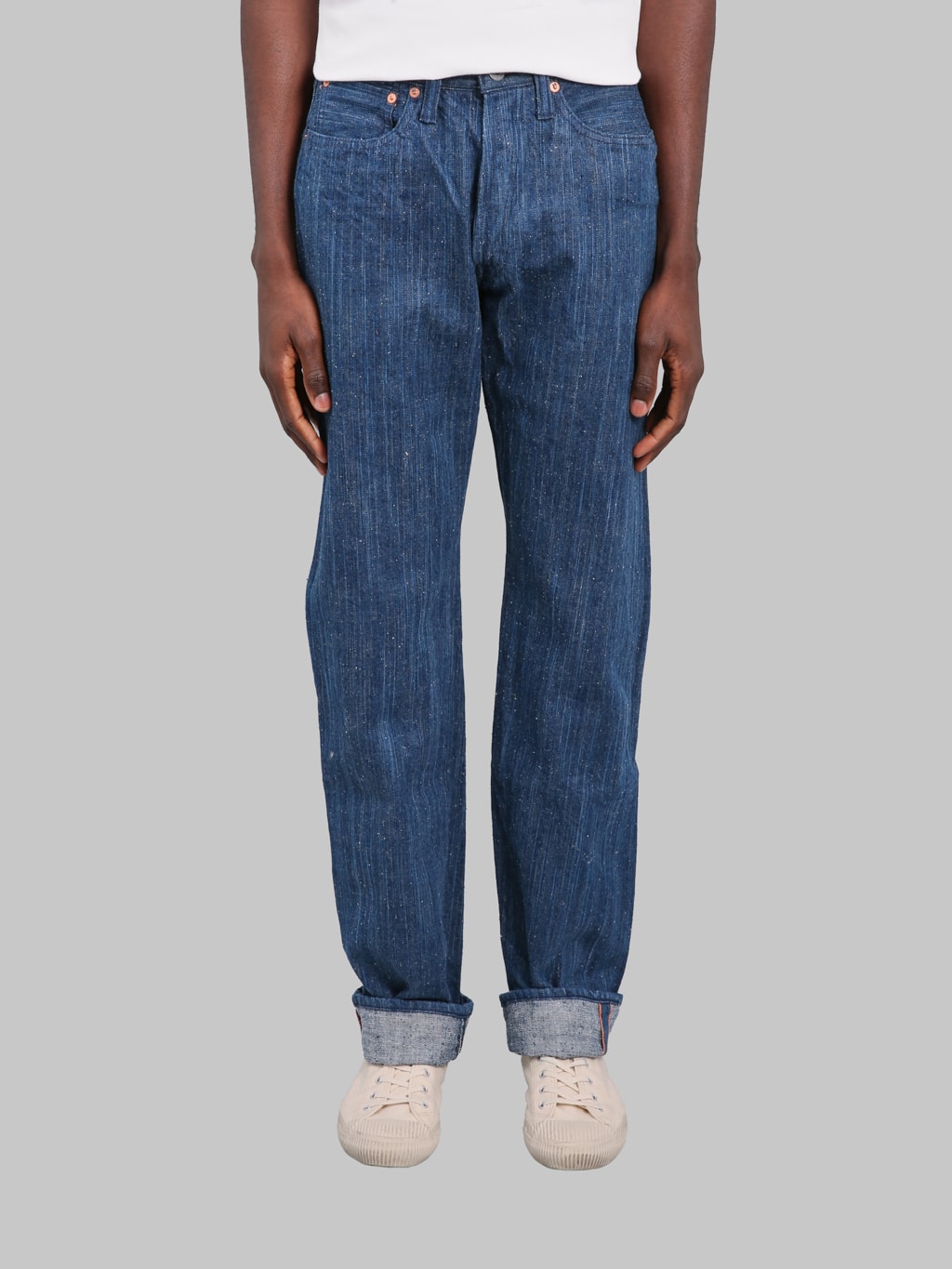 Graph Zero 13oz "Natural Dyeing Natural Indigo" Regular Straight Jeans - Redcast Heritage Co.