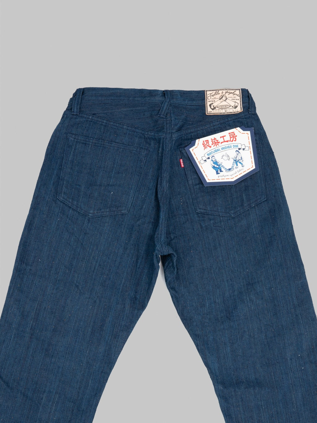 Graph Zero 13oz "Natural Dyeing Natural Indigo x Kakishibu" Regular Straight Jeans