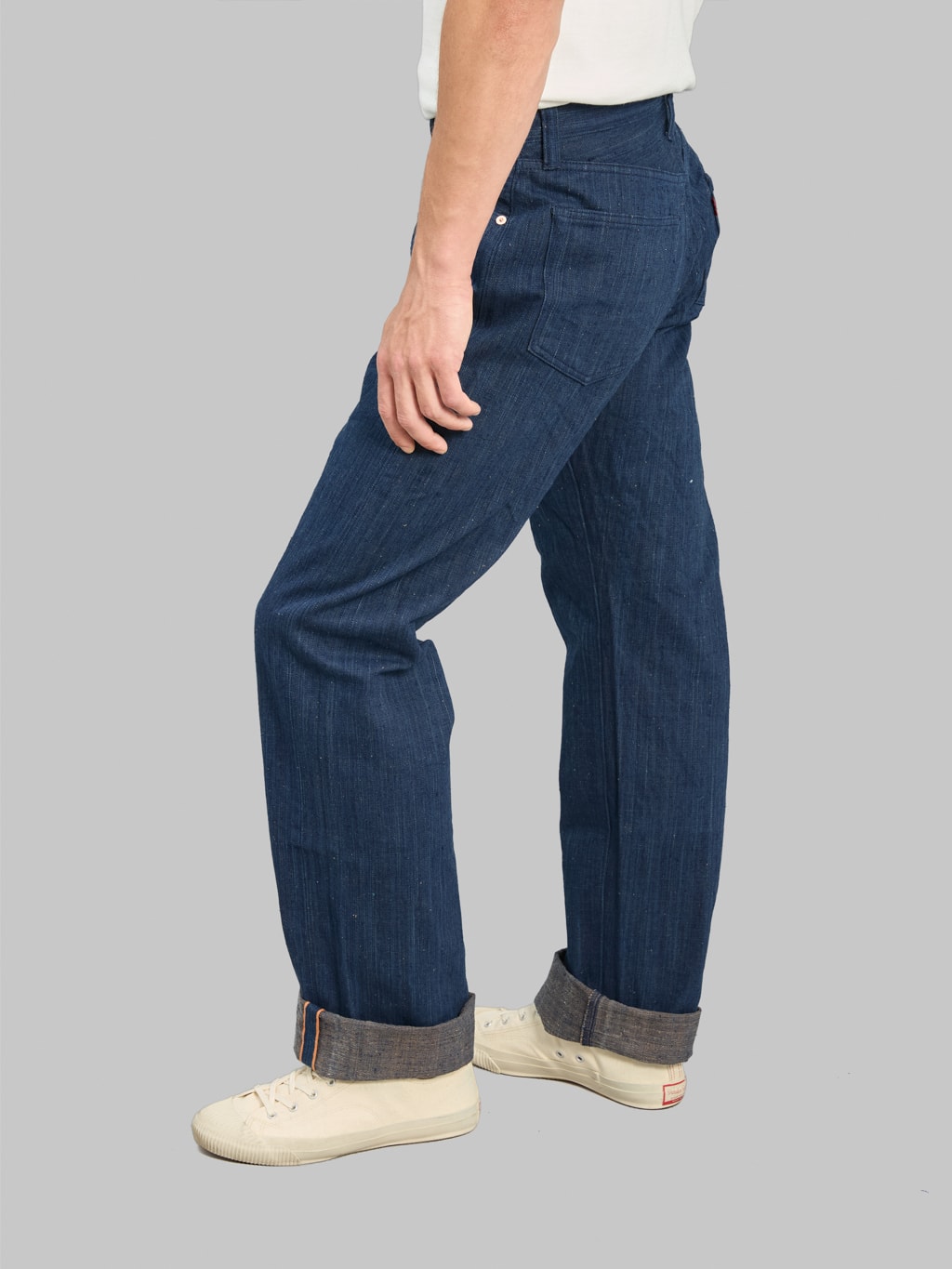 Graph Zero 13oz "Natural Dyeing Natural Indigo x Kakishibu" Regular Straight Jeans