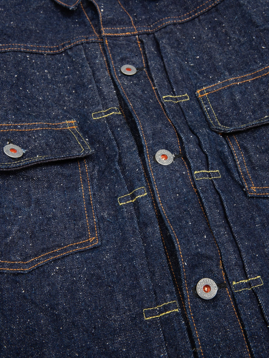 graph zero 15oz nep yarn type 2 denim jacket one wash