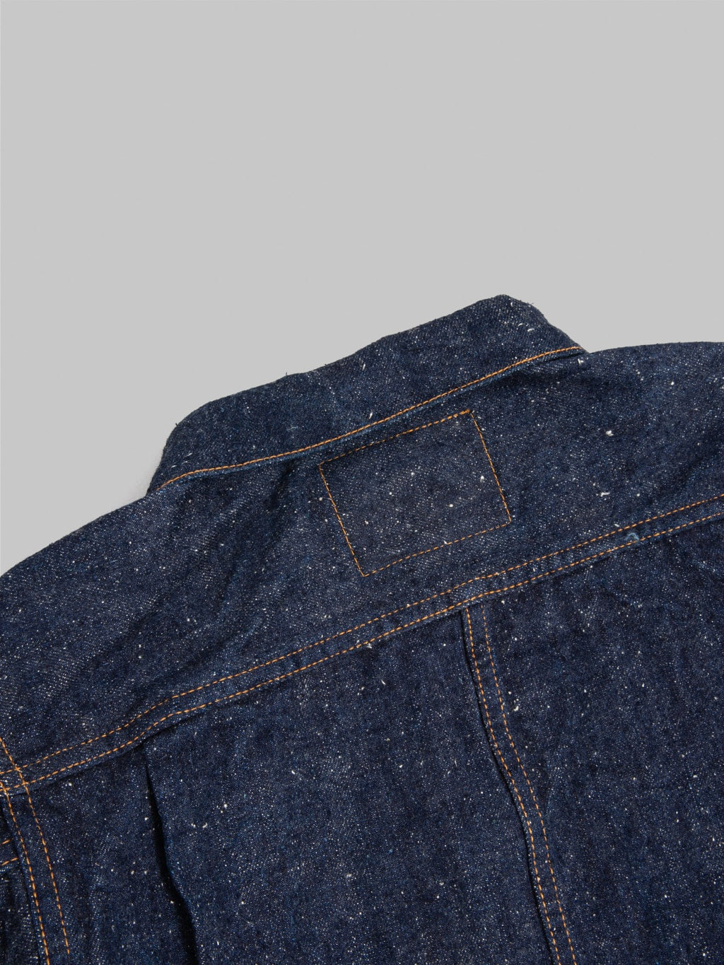graph zero 15oz nep yarn type 2 denim jacket T back
