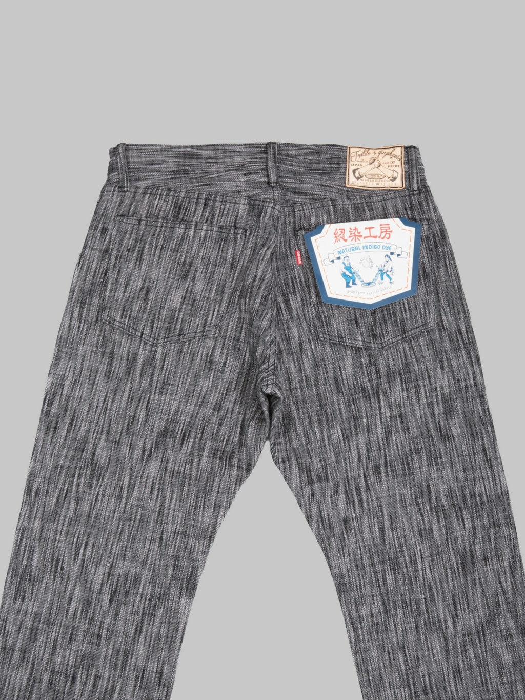 Graph Zero 15oz "Skein Dyeing Denim" Slim Jeans Black Grey