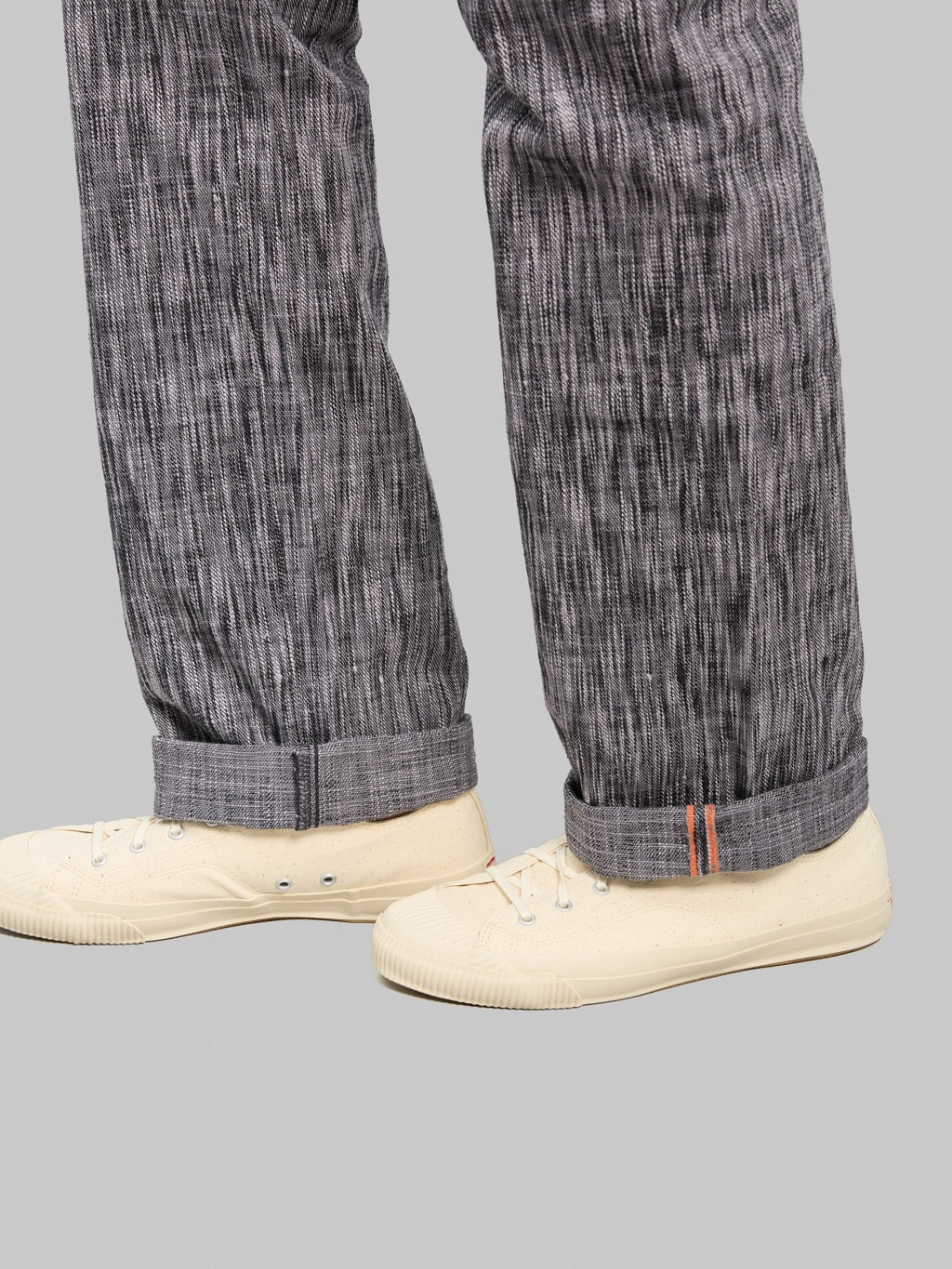 Graph Zero 15oz "Skein Dyeing Denim" Slim Jeans Black Grey