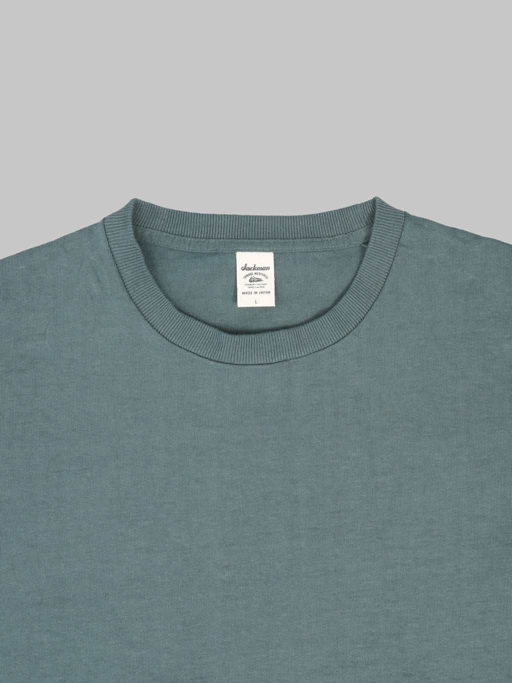 Jackman Dotsume T-Shirt Cloudy Green