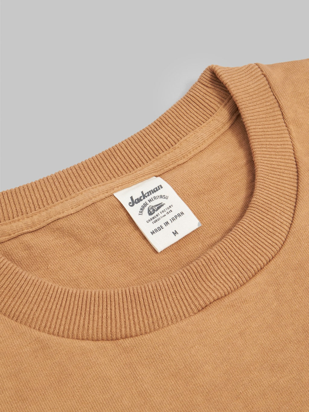 jackman dotsume tshirt off almond collar