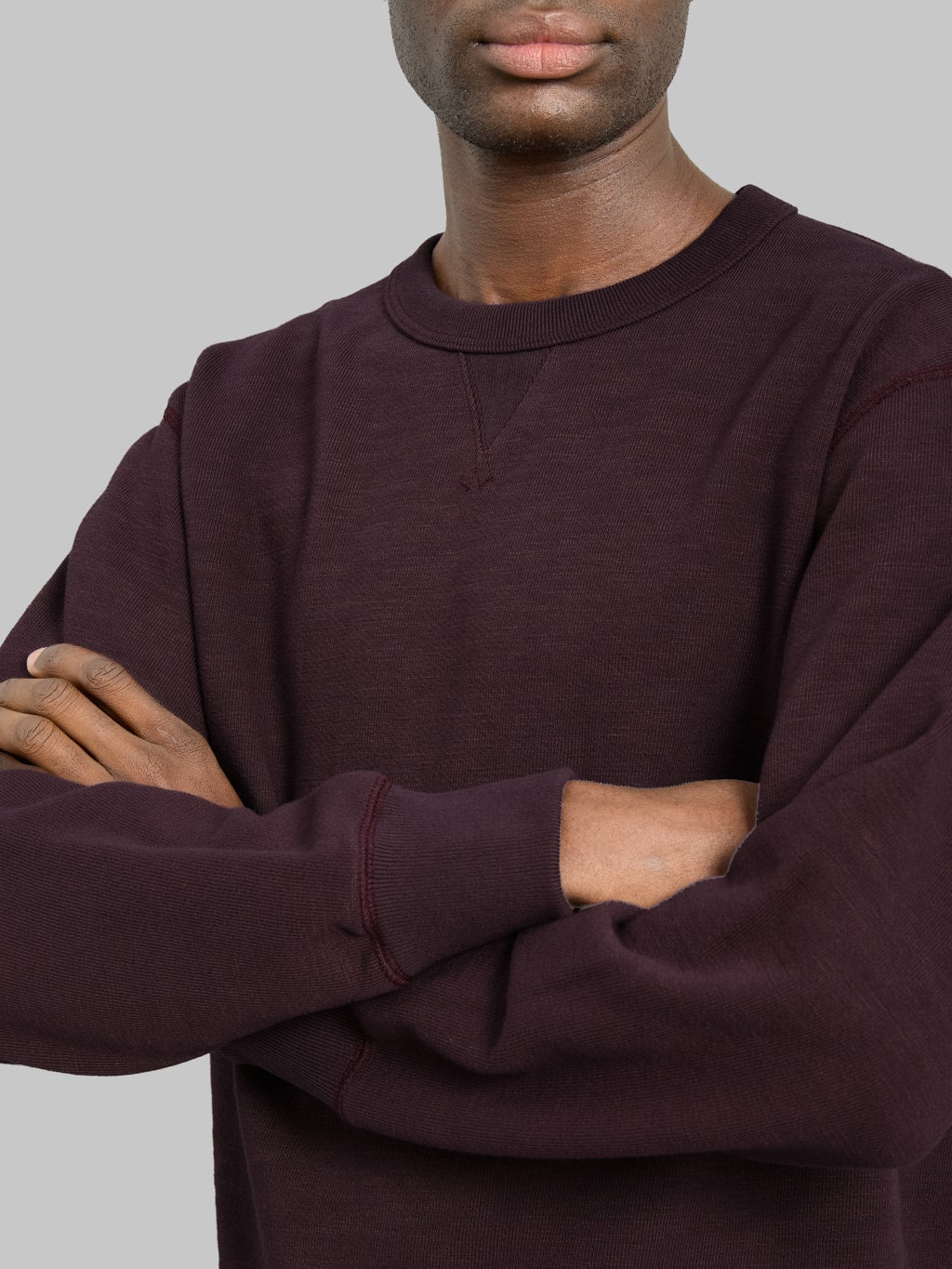 Jackman GG Sweat Crewneck Mauve Wine