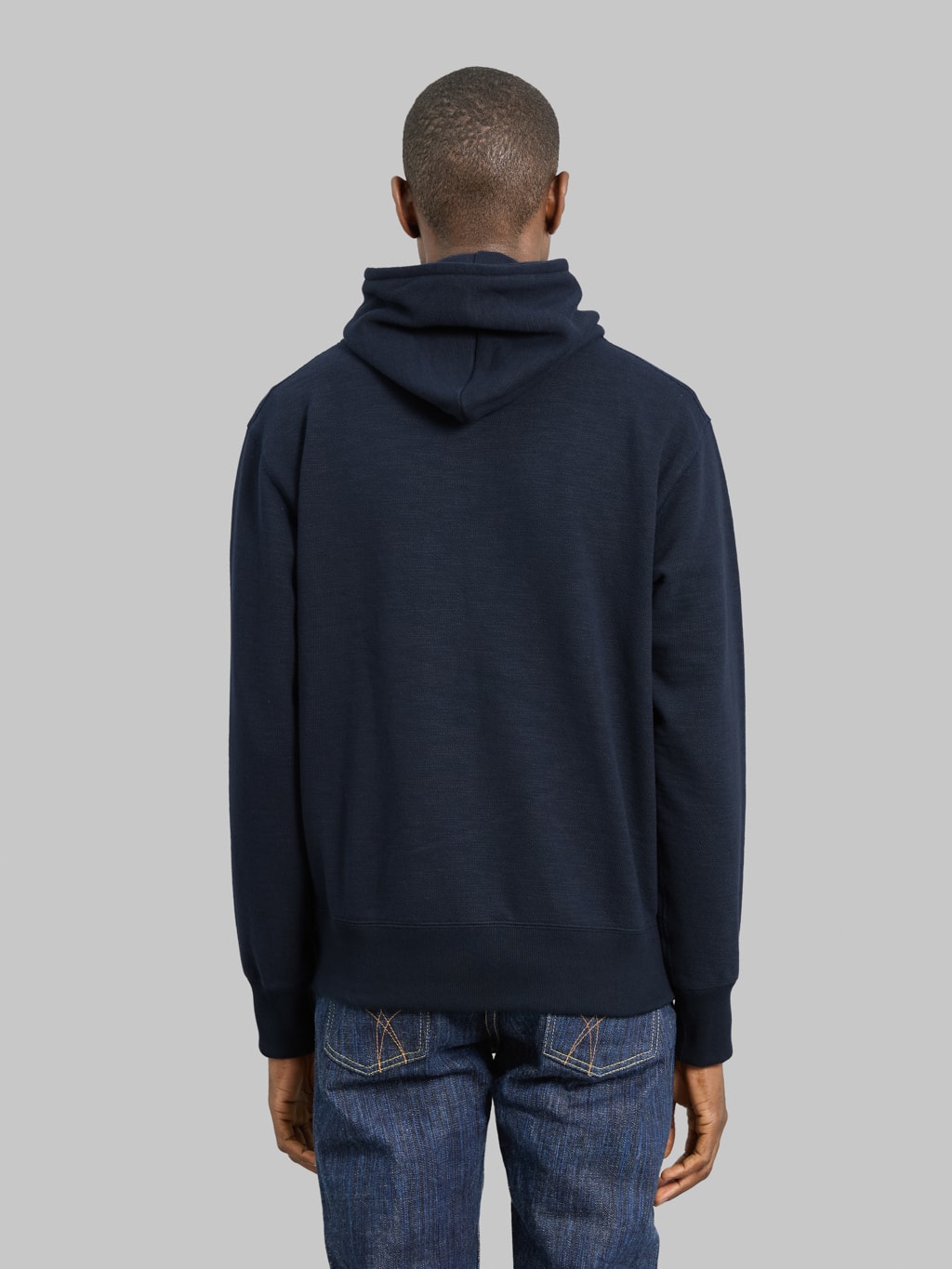 Jackman GG Sweat Zip Parka Navy