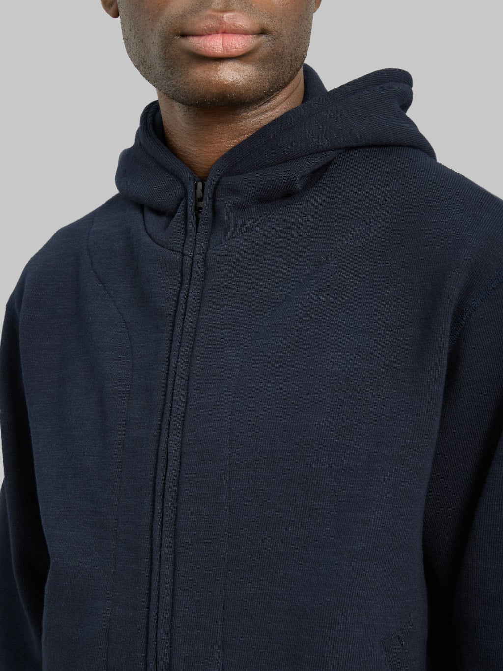 Jackman GG Sweat Zip Parka Navy