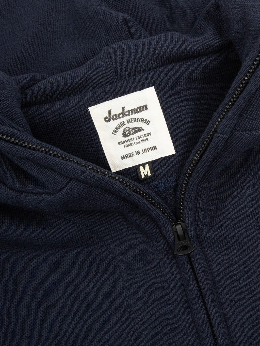 Jackman GG Sweat Zip Parka Navy