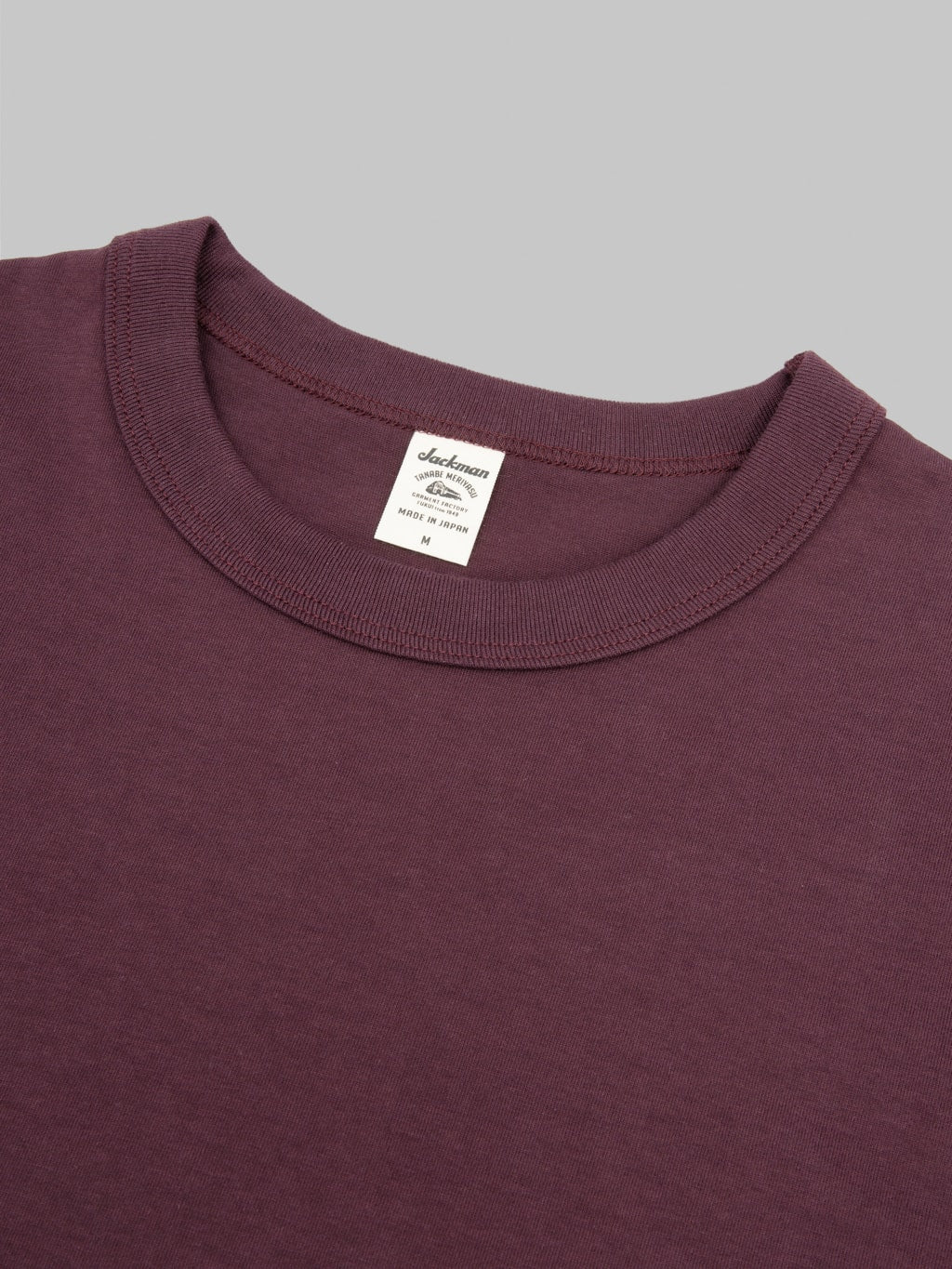 Jackman Grace TShirt Mauve Wine tag