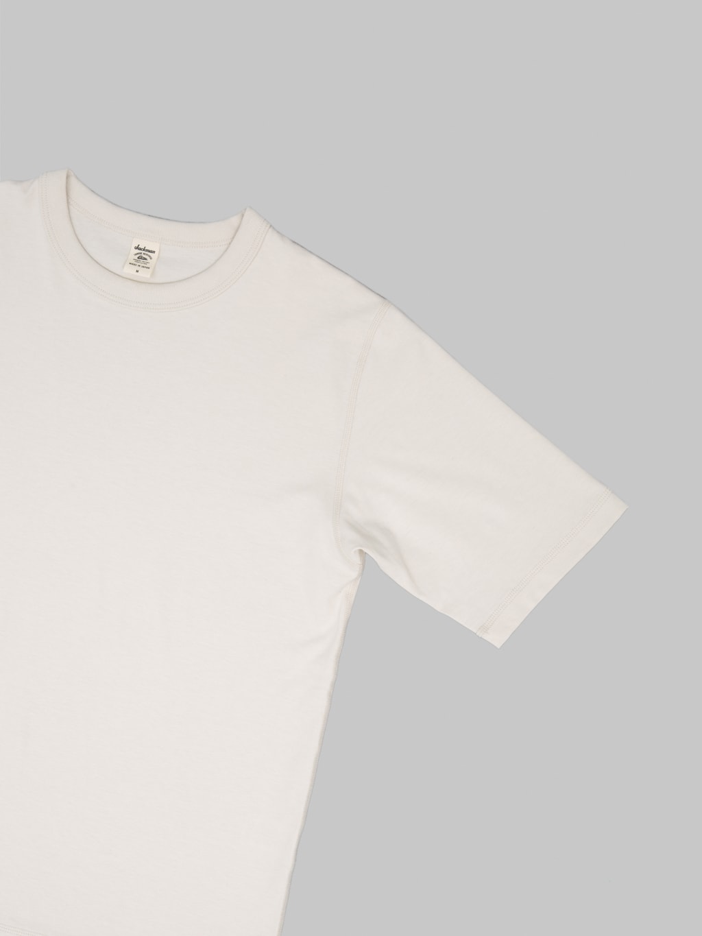 Jackman Grace T-Shirt Rosin White
