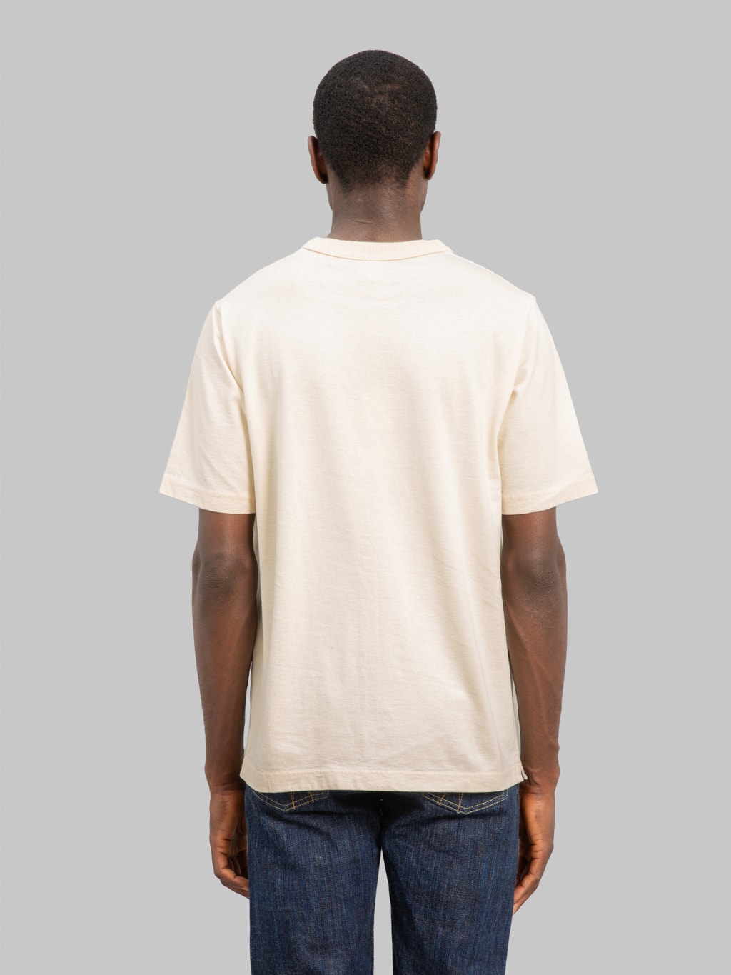 Jackman Lead-Off T-Shirt Ecru 2025