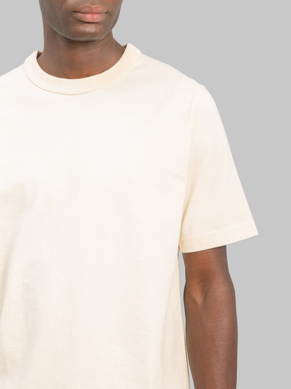 Jackman Lead-Off T-Shirt Ecru 2025