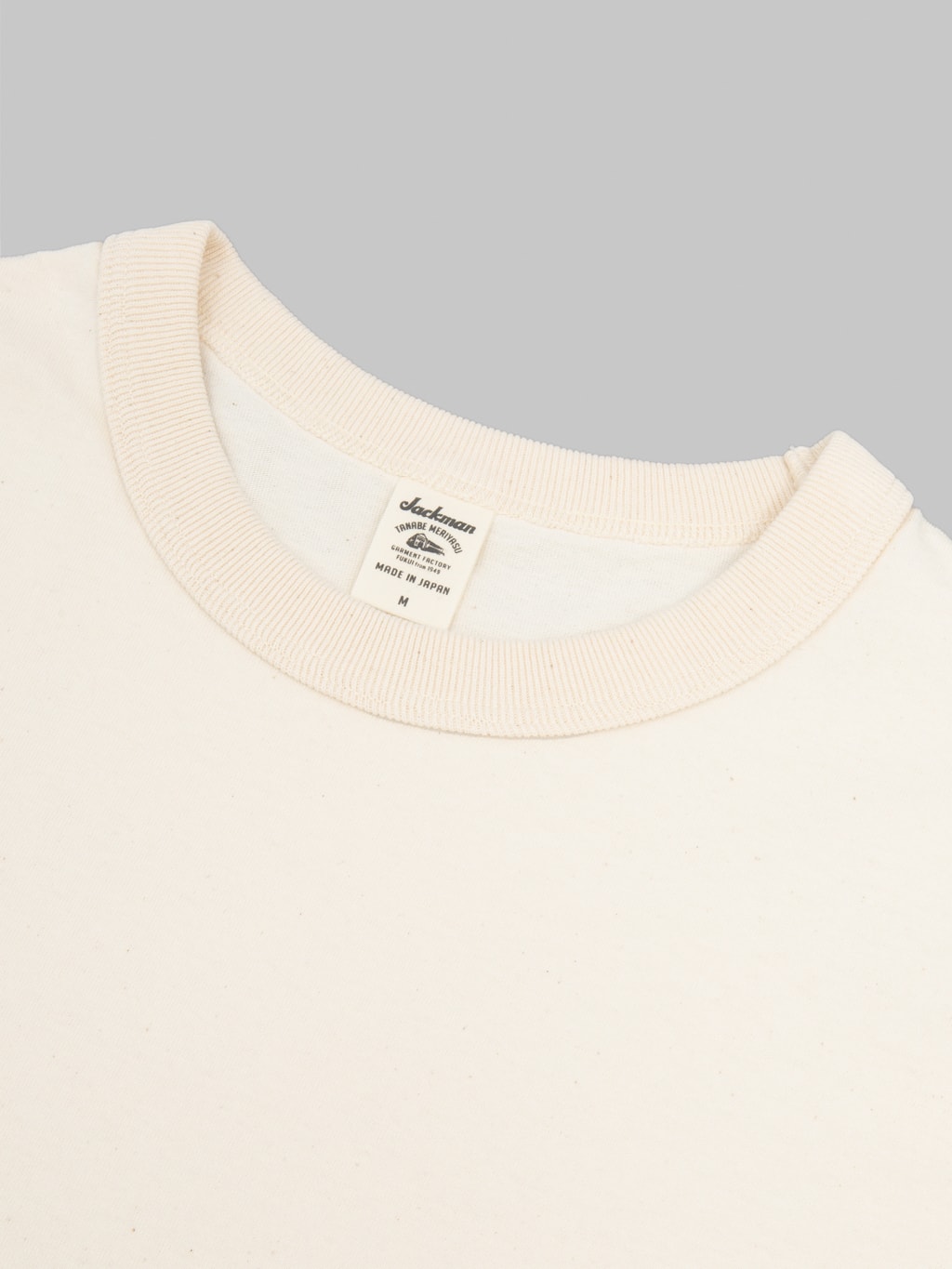 Jackman Lead-Off T-Shirt Ecru 2025