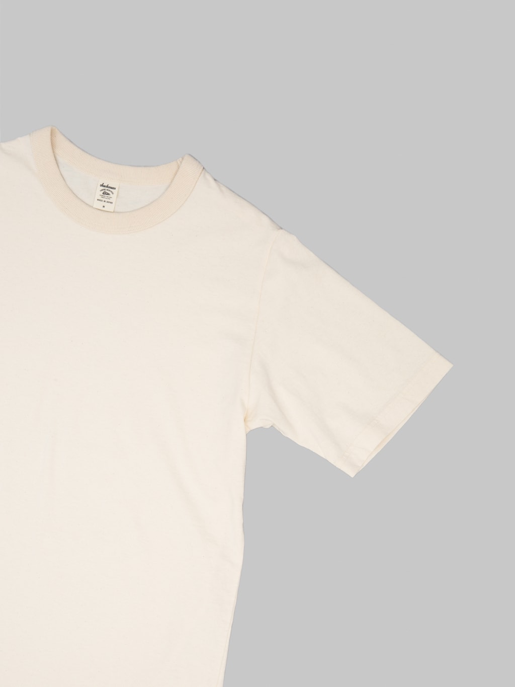 Jackman Lead-Off T-Shirt Ecru 2025