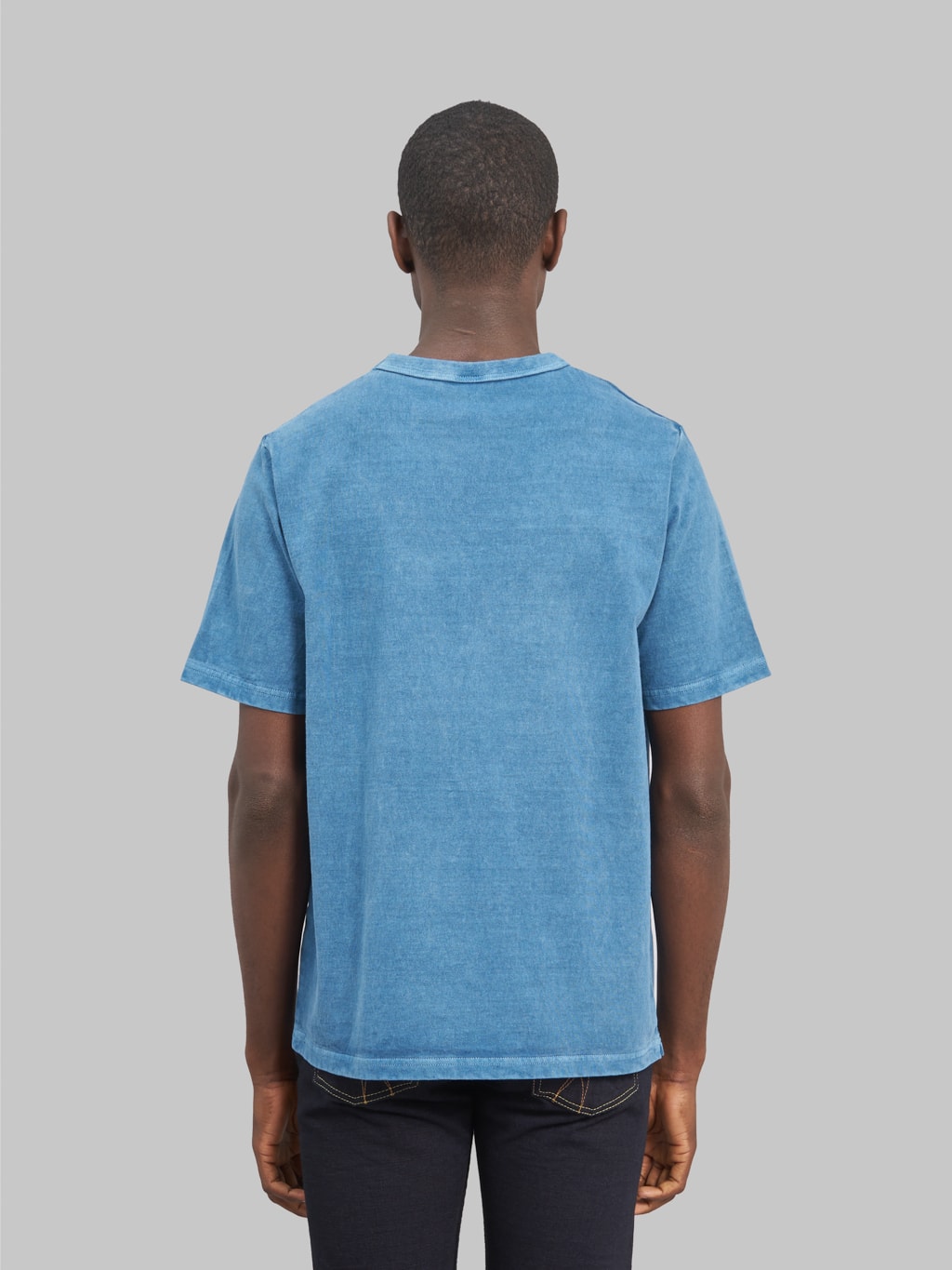 jackman lead off tshirt fade blue back fit