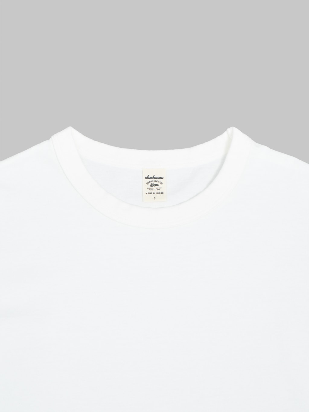 jackman lead off tshirt white collar