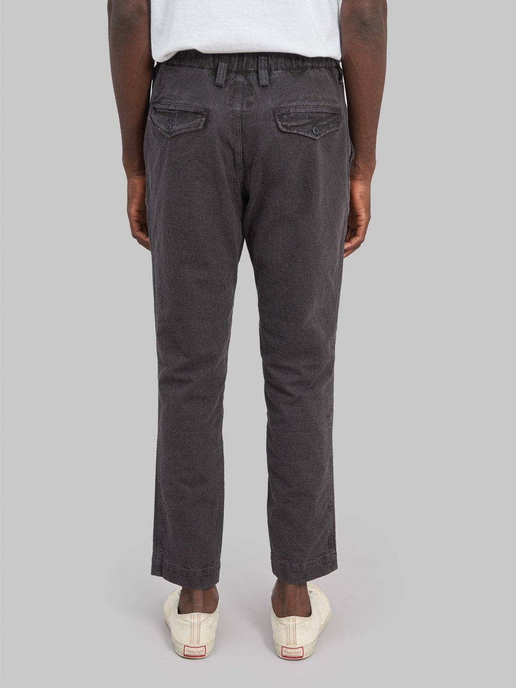 jackman stretch trousers fade black back look