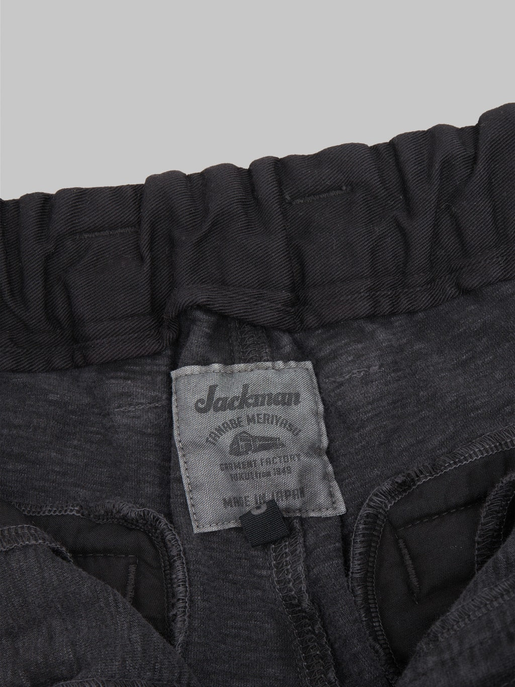 jackman stretch trousers fade black interior tag