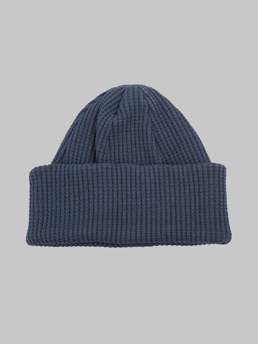 Jackman Waffle Knit Cap Navy – Premium Japanese Waffle Beanie