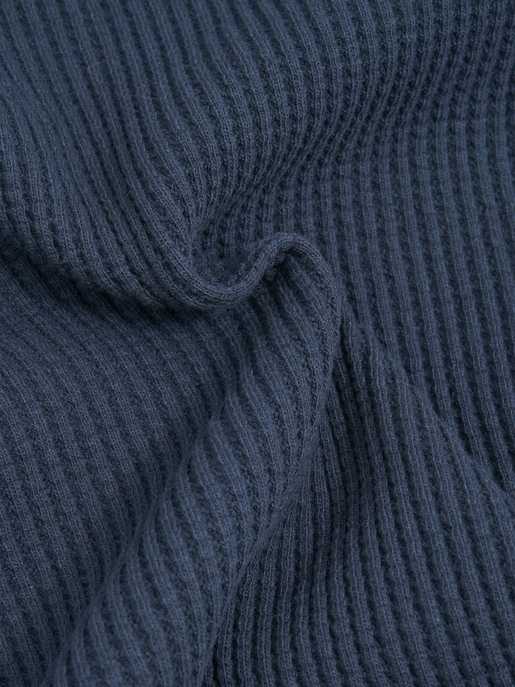 Jackman Waffle Midneck Sweater Dark Navy 2026