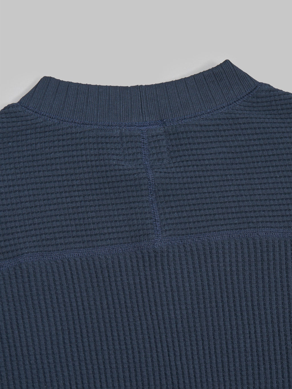 Jackman Waffle Midneck Sweater Dark Navy 2026