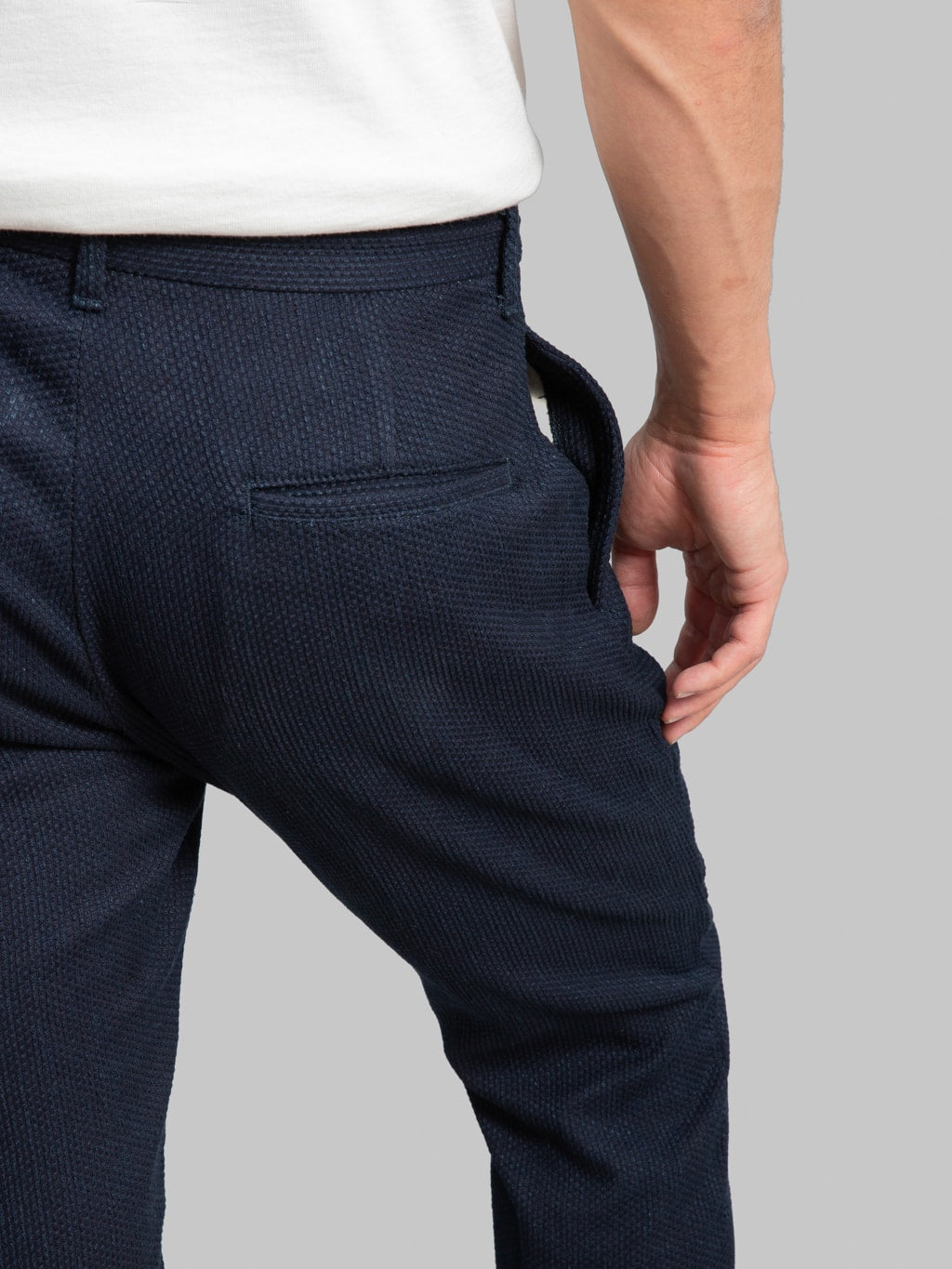 Japan Blue 11oz Sashiko Easy Tapered Pants