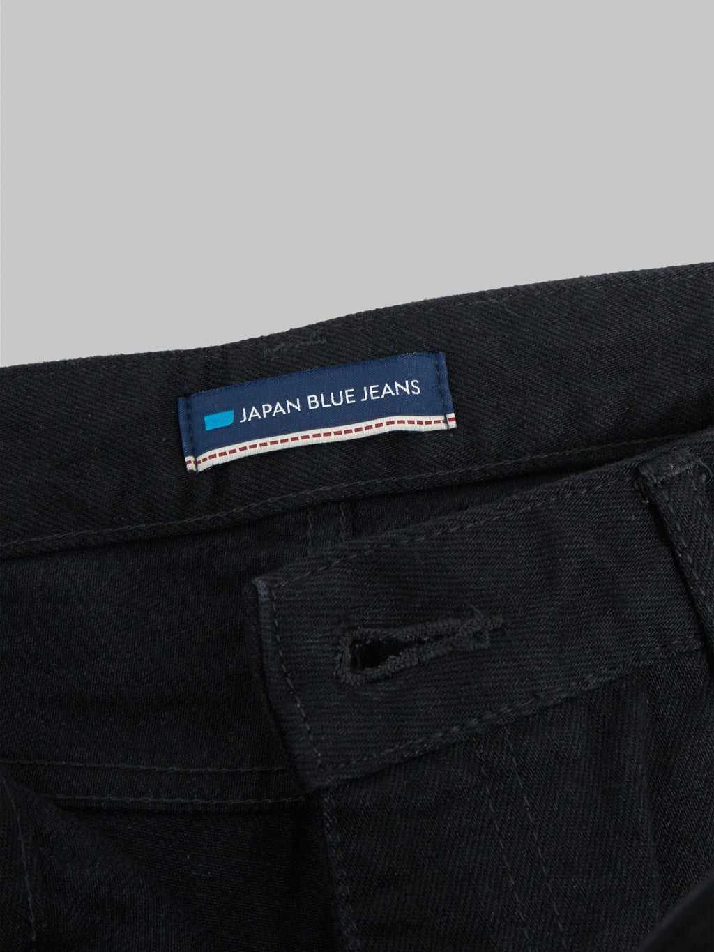 japan blue j214 us cotton circle black selvedge jeans interior tag