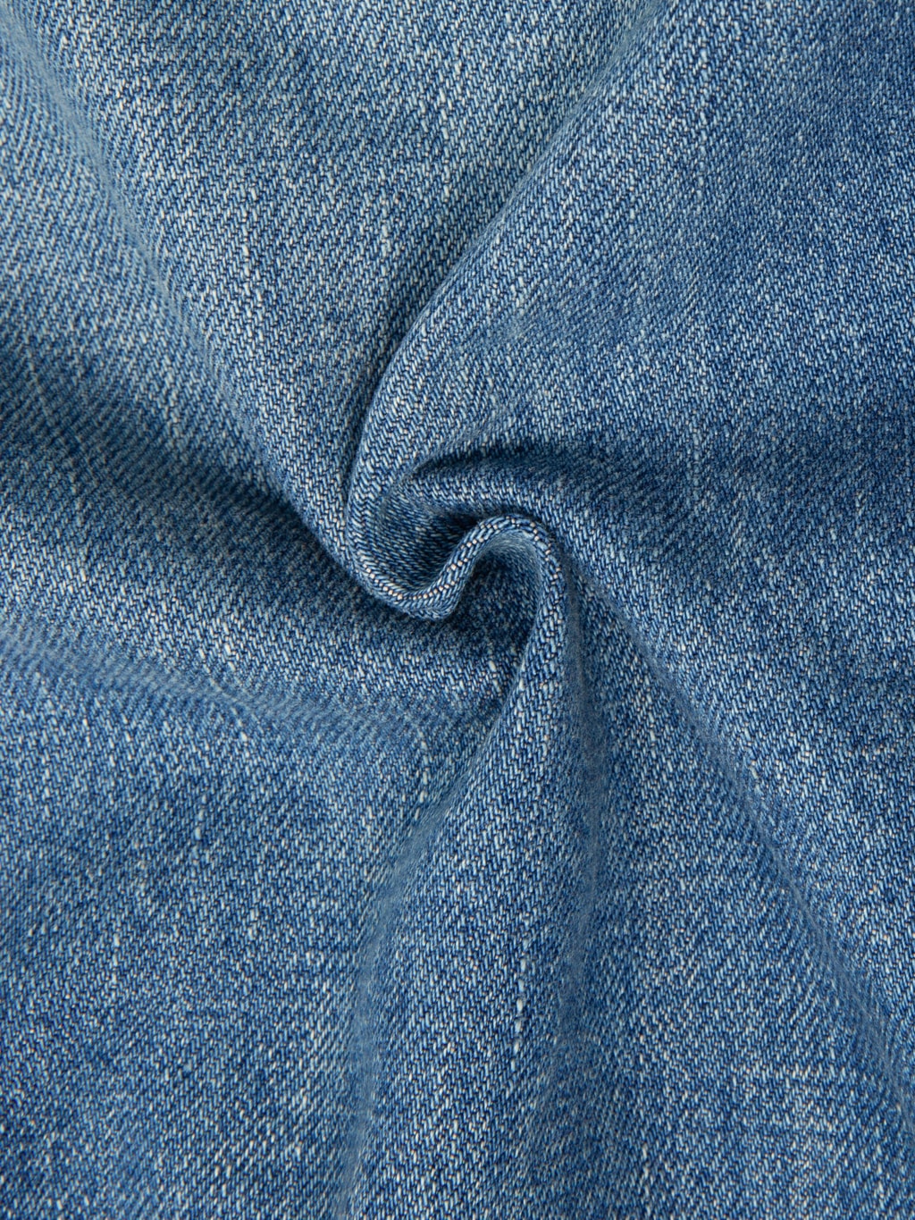 Japan Blue J304MID Africa Cotton Stonewashed Straight Jeans Middle Indigo texture